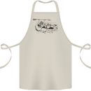 Dinghy Rapids White Water Rafting Whitewater Cotton Apron 100% Organic Natural