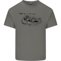 Dinghy Rapids White Water Rafting Whitewater Kids T-Shirt Childrens Charcoal