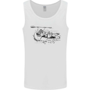 Dinghy Rapids White Water Rafting Whitewater Mens Vest Tank Top White