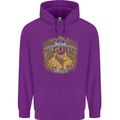 Dinosaur Abduction Aliens UFO T-Rex Childrens Kids Hoodie Purple