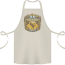 Dinosaur Abduction Aliens UFO T-Rex Cotton Apron 100% Organic Natural