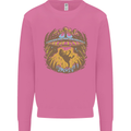 Dinosaur Abduction Aliens UFO T-Rex Mens Sweatshirt Jumper Azalea