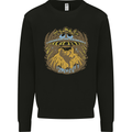 Dinosaur Abduction Aliens UFO T-Rex Mens Sweatshirt Jumper Black