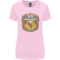Dinosaur Abduction Aliens UFO T-Rex Womens Wider Cut T-Shirt Light Pink