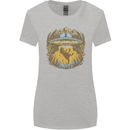 Dinosaur Abduction Aliens UFO T-Rex Womens Wider Cut T-Shirt Sports Grey