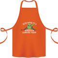 Dinosaur Coming Soon New Baby Pregnancy Cotton Apron 100% Organic Orange