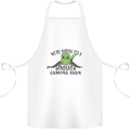 Dinosaur Coming Soon New Baby Pregnancy Pregnant Cotton Apron 100% Organic White