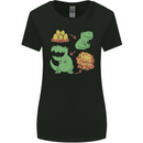 Dinosaur Evolution Extinction Fossils T-Rex Womens Wider Cut T-Shirt Black