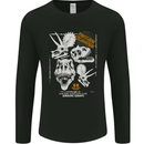 Dinosaur Excavation Palaeontology Mens Long Sleeve T-Shirt Black