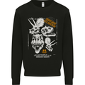 Dinosaur Excavation Palaeontology Mens Sweatshirt Jumper Black