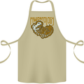 Dinosaur Fossil Paleontology Skeleton Cotton Apron 100% Organic Khaki