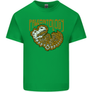 Dinosaur Fossil Paleontology Skeleton Kids T-Shirt Childrens Irish Green