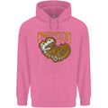 Dinosaur Fossil Paleontology Skeleton Mens 80% Cotton Hoodie Azelea