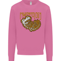 Dinosaur Fossil Paleontology Skeleton Mens Sweatshirt Jumper Azalea