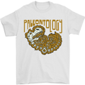 Dinosaur Fossil Paleontology Skeleton Mens T-Shirt 100% Cotton White