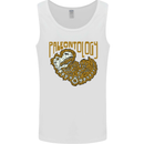 Dinosaur Fossil Paleontology Skeleton Mens Vest Tank Top White