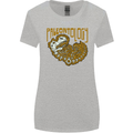 Dinosaur Fossil Paleontology Skeleton Womens Wider Cut T-Shirt Sports Grey