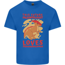 Dinosaur Palaeontologist Loves Parasaurolophus Mens Cotton T-Shirt Tee Top Royal Blue