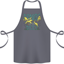 Dinosaurs of the Deep Megladon Tylosaurus Cotton Apron 100% Organic Steel