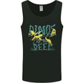 Dinosaurs of the Deep Megladon Tylosaurus Mens Vest Tank Top Black