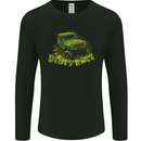 Dirty Race 4X4 Off Roading Mens Long Sleeve T-Shirt Black