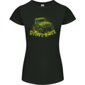 Dirty Race 4X4 Off Roading Womens Petite Cut T-Shirt Black