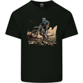 Dirty Race Motocross MotoX Dirt Bike Kids T-Shirt Childrens Black