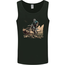 Dirty Race Motocross MotoX Dirt Bike Mens Vest Tank Top Black