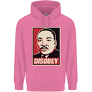 Disobey Martin Luther King Black Lives Matter Childrens Kids Hoodie Azalea