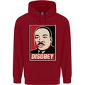 Disobey Martin Luther King Black Lives Matter Childrens Kids Hoodie Red