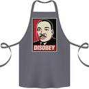 Disobey Martin Luther King Black Lives Matter Cotton Apron 100% Organic Steel