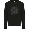 Distressed 24th Birthday Made In 1999 Mens Sweatshirt Jumper Black