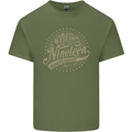 Distressed 25th Birthday Made In 1998 Mens Cotton T-Shirt Tee Top Military Green