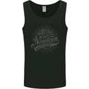 Distressed 25th Birthday Made In 1998 Mens Vest Tank Top Black