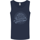 Distressed 25th Birthday Made In 1998 Mens Vest Tank Top Navy Blue