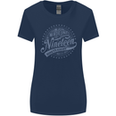 Distressed 25th Birthday Made In 1998 Womens Wider Cut T-Shirt Navy Blue