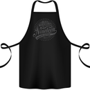 Distressed 26th Birthday Made In 1997 Cotton Apron 100% Organic Black