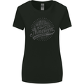 Distressed 28th Birthday Made In 1995 Womens Wider Cut T-Shirt Black