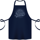 Distressed 29th Birthday Made In 1994 Cotton Apron 100% Organic Navy Blue