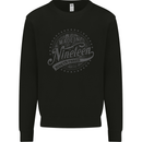 Distressed 30th Birthday Made In 1993 Mens Sweatshirt Jumper Black