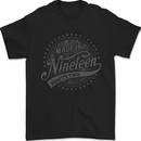 Distressed 31st Birthday Made In 1992 Mens T-Shirt 100% Cotton Black