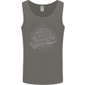 Distressed 32nd Birthday Made In 1991 Mens Vest Tank Top Charcoal