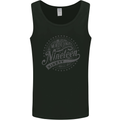 Distressed 33rd Birthday Made In 1990 Mens Vest Tank Top Black