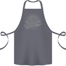 Distressed 34th Birthday Made In 1989 Cotton Apron 100% Organic Steel