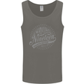 Distressed 36th Birthday Made In 1987 Mens Vest Tank Top Charcoal