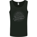 Distressed 37th Birthday Made In 1986 Mens Vest Tank Top Black