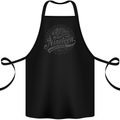 Distressed 39th Birthday Made In 1984 Cotton Apron 100% Organic Black