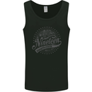 Distressed 39th Birthday Made In 1984 Mens Vest Tank Top Black