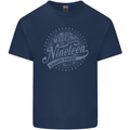 Distressed 40th Birthday Made In 1983 Mens Cotton T-Shirt Tee Top Navy Blue