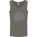 Distressed 40th Birthday Made In 1983 Mens Vest Tank Top Charcoal